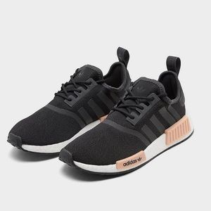 NEW- adidas Women’s Original NMD R1 Carbon/Black-7